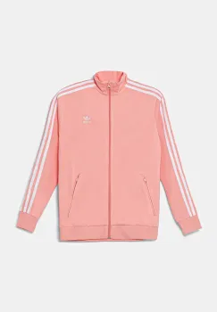 adidas Originals bluza copii culoarea portocaliu, cu imprimeu, JD1622 imagine