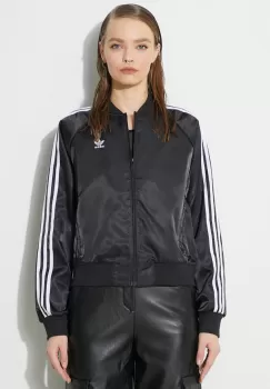 adidas Originals bluza femei, culoarea negru, cu imprimeu imagine