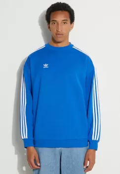 adidas Originals bluza Oversize Crew barbati, modelator, IZ2479 imagine