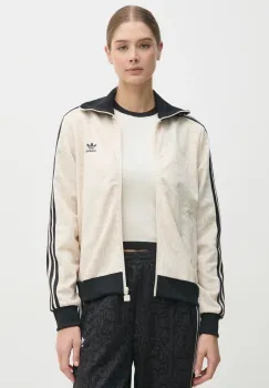 adidas Originals bluza SNAKE FB TT femei, culoarea bej, modelator, JI8403 imagine