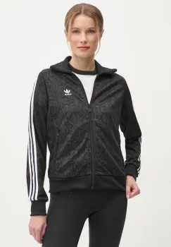 adidas Originals bluza SNAKE FB TT femei, culoarea negru, modelator, JI8404 imagine