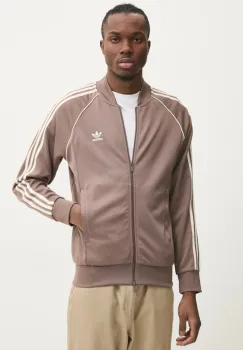 adidas Originals bluza SST TT barbati, culoarea bej, modelator, JP2519 imagine