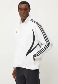 adidas Originals geaca barbati, culoarea alb, de tranzitie, IY2090 imagine