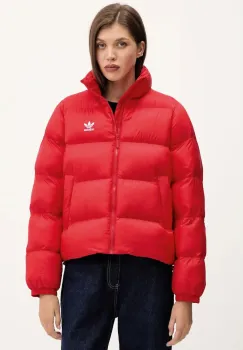 adidas Originals geaca culoarea rosu, de iarna, JD0422 imagine