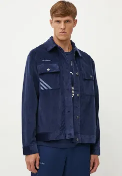 adidas Originals geaca Jacket barbati, culoarea albastru marin, de tranzitie, IX9609 imagine