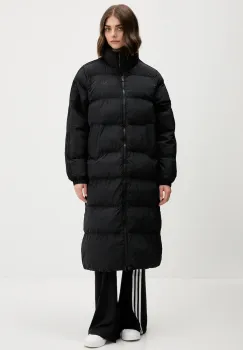 adidas Originals geaca Long Puffer culoarea negru, de iarna, JX2957 imagine