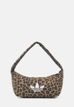 adidas Originals geanta de bumbac Leo S Bag culoarea bej, JX3198 imagine