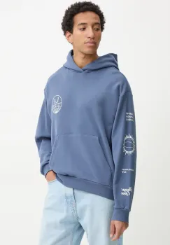adidas Originals hanorac de bumbac barbati, cu gluga, neted, JI6956 imagine