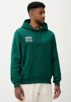 adidas Originals hanorac de bumbac Graphic Hoodie culoarea verde, cu gluga, cu imprimeu, JX3059 imagine