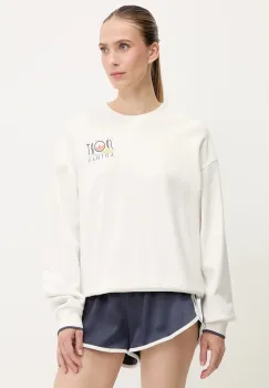 adidas Originals hanorac de bumbac Graphic Sweat culoarea alb, cu imprimeu, JC7769 imagine