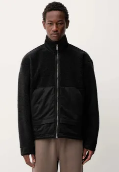 adidas Originals hanorac fleece Premium Essentials culoarea negru, uni, JY2639 imagine