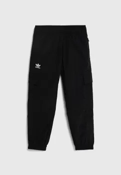 adidas Originals pantaloni copii CARGO PANTS culoarea negru, neted, IW3505 imagine