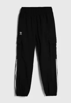 adidas Originals pantaloni copii culoarea negru, cu imprimeu imagine