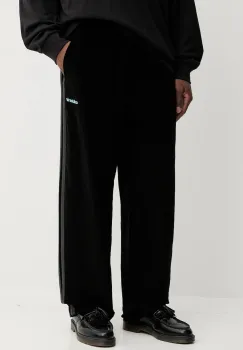 adidas Originals pantaloni de catifea cord Cord Pant culoarea negru, drept, JX3107 imagine