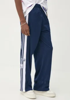 adidas Originals pantaloni de trening Adibreak culoarea albastru marin, cu imprimeu, JD4268 imagine