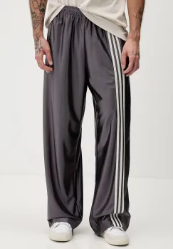 adidas Originals pantaloni de trening Adibreak culoarea gri, cu imprimeu, JW0990 imagine