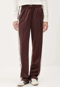 adidas Originals pantaloni de trening Adibreak culoarea maro, cu imprimeu, KD2518 imagine