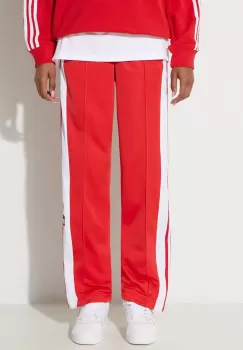 adidas Originals pantaloni de trening Adibreak Pant culoarea rosu, cu model IP0620 imagine