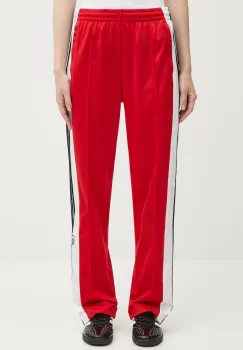 adidas Originals pantaloni de trening Adibreak Pt culoarea rosu, cu imprimeu, JY1354 imagine