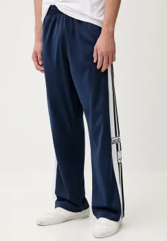 adidas Originals pantaloni de trening Adibreak Tp culoarea bleumarin, cu imprimeu, JY1300 imagine