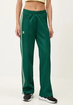 adidas Originals pantaloni de trening Beckenbauer culoarea verde, cu imprimeu, IT9867 imagine