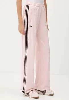 adidas Originals pantaloni de trening Classic culoarea roz, uni, KE3896 imagine
