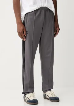 adidas Originals pantaloni de trening Classic Tp culoarea maro, uni, JY1274 imagine