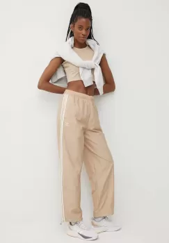 adidas Originals pantaloni de trening culoarea bej, cu imprimeu, IS1973 imagine