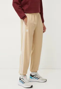adidas Originals pantaloni de trening culoarea bej, cu imprimeu, IZ2490 imagine