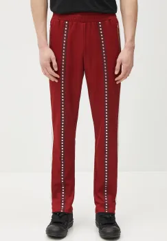 adidas Originals pantaloni de trening culoarea bordo, cu imprimeu, KA4391 imagine