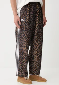 adidas Originals pantaloni de trening culoarea maro, cu imprimeu, JV7580 imagine