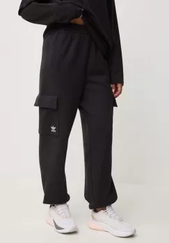 adidas Originals pantaloni de trening culoarea negru, neted, IY9689 imagine