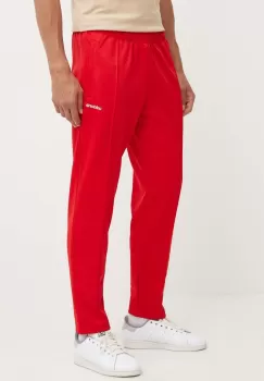 adidas Originals pantaloni de trening culoarea rosu, neted, IX9629 imagine