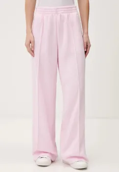 adidas Originals pantaloni de trening culoarea roz, cu imprimeu, KS7807 imagine