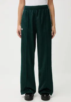 adidas Originals pantaloni de trening culoarea verde, cu imprimeu, KS7806 imagine