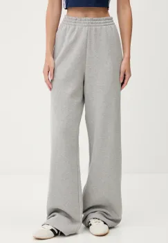 adidas Originals pantaloni de trening din bumbac Essentials culoarea gri, melanj, JW2811 imagine