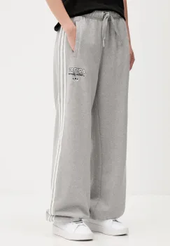adidas Originals pantaloni de trening din bumbac GFX SWEATPANTS culoarea gri, cu imprimeu, KF2313 imagine