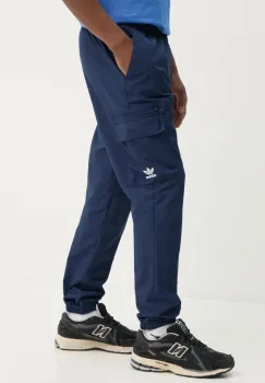 adidas Originals pantaloni de trening Essential culoarea bleumarin, uni, JD2454 imagine