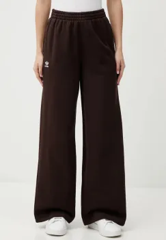 adidas Originals pantaloni de trening Essentials culoarea maro, uni, KC9135 imagine