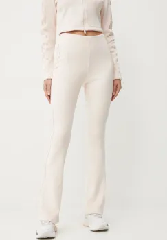 adidas Originals pantaloni de trening Femme Galore Rib Flared Legging culoarea roz, cu imprimeu, JN3023 imagine