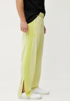adidas Originals pantaloni de trening Firebird culoarea galben, uni, JP2537 imagine
