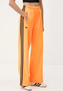 adidas Originals pantaloni de trening Firebird culoarea portocaliu, cu imprimeu, JY2694 imagine