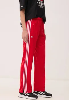 adidas Originals pantaloni de trening Firebird culoarea rosu, cu imprimeu, IR8081 imagine