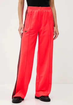 adidas Originals pantaloni de trening Firebird culoarea rosu, cu imprimeu, JW1227 imagine