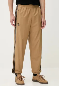 adidas Originals pantaloni de trening Firebird Pants culoarea verde, cu imprimeu, JY1339 imagine