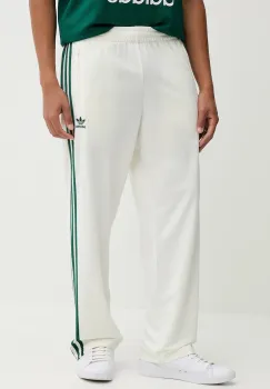 adidas Originals pantaloni de trening Firebird Tp culoarea bej, cu imprimeu, KA0480 imagine