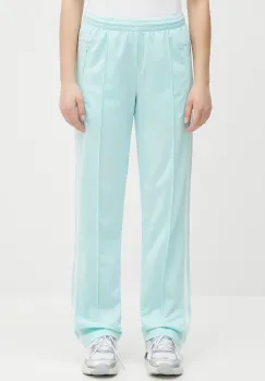 adidas Originals pantaloni de trening Firebird TP culoarea turcoaz, cu imprimeu, JC8287 imagine