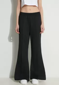 adidas Originals pantaloni de trening Flared culoarea negru, neted, IT9240 imagine