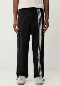 adidas Originals pantaloni de trening Front ST culoarea negru, uni, JV9892 imagine