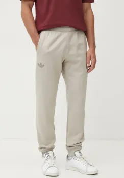 adidas Originals pantaloni de trening MESSI PANTS barbati, culoarea bej, cu imprimeu, JC9493 imagine